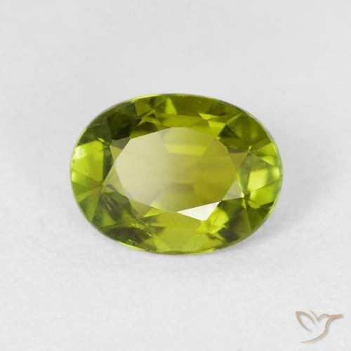 Turmalina Verde Floresta Quente Natural 1.49ct, oval, VS