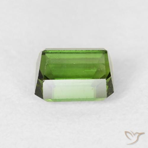 Turmalina Verde Natural 0.69ct, Corte Octógono / Esmeralda, VS
