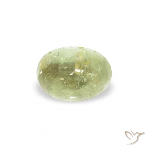 0.74ct Natural Luz verde Turmalina, oval, Transparente