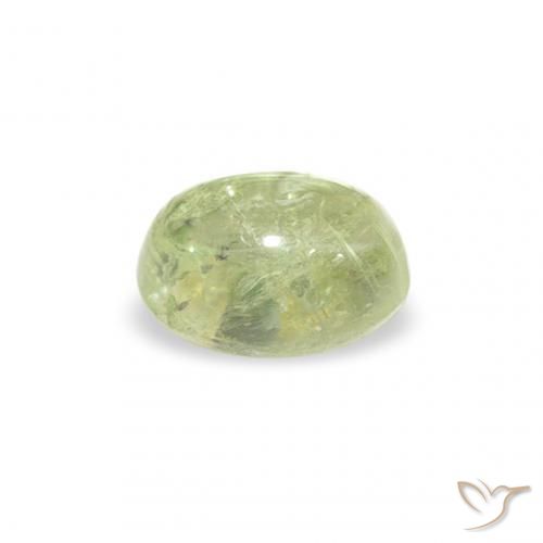 Turmalina Luz verde Natural 0.74ct, oval, Transparente
