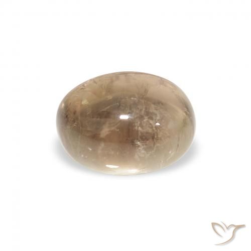 1.64ct Natural Marrom alaranjado Turmalina, oval, Transparente