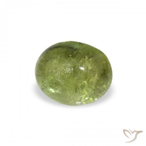 Turmalina Verde médio Natural 0.79ct, oval, Transparente