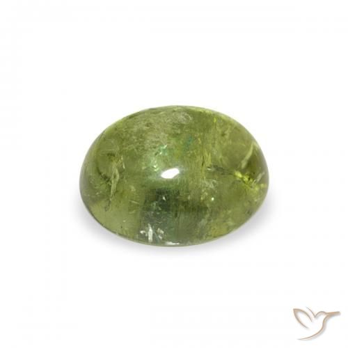 Turmalina Verde médio Natural 0.79ct, oval, Transparente