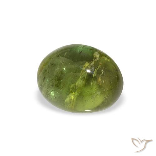 Turmalina Verde médio Natural 1.45ct, oval, Transparente