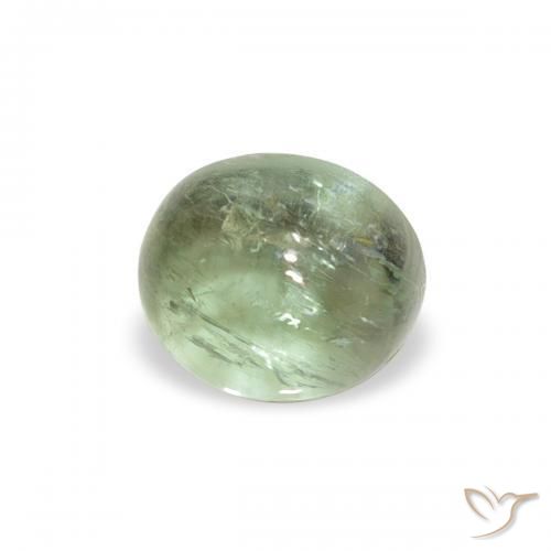 Turmalina Verde Floresta Claro Natural 0.81ct, oval, Transparente