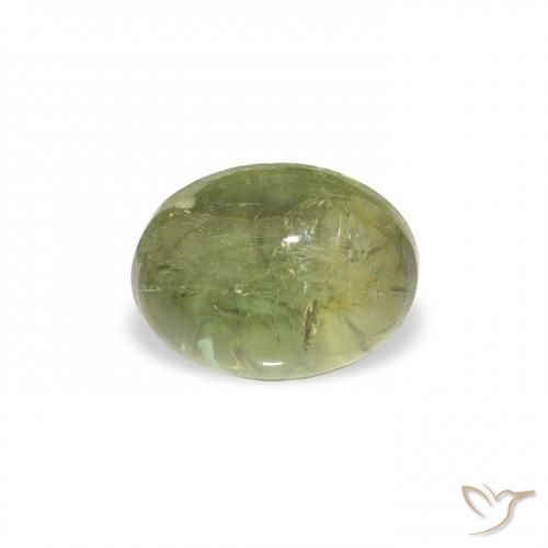 0.84ct Natural Verde Terroso Turmalina, oval, Transparente