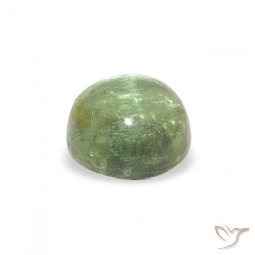 Turmalina Luz verde Natural 0.69ct, Redondo, Transparente