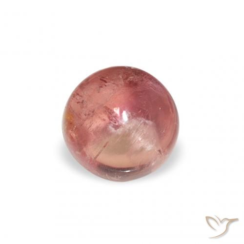 1.31ct Natural Rosa brilhante Turmalina, Redondo, Transparente