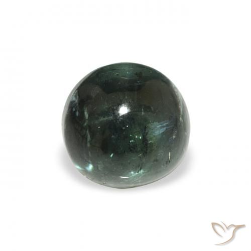 0.57ct Natural Multicolorido Turmalina, Redondo, Transparente