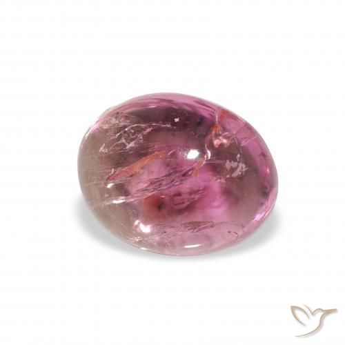 Turmalina Magenta Profundo Natural 1.21ct, oval, Transparente