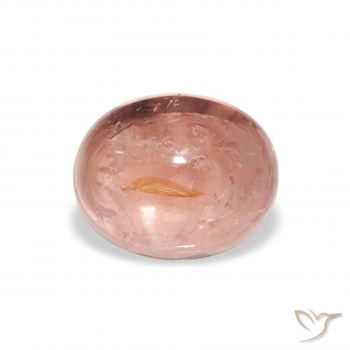 1.47ct Natural rosa médio Turmalina, oval, Transparente