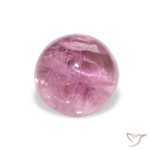 1.16ct Natural rosa médio Turmalina, Redondo, Transparente