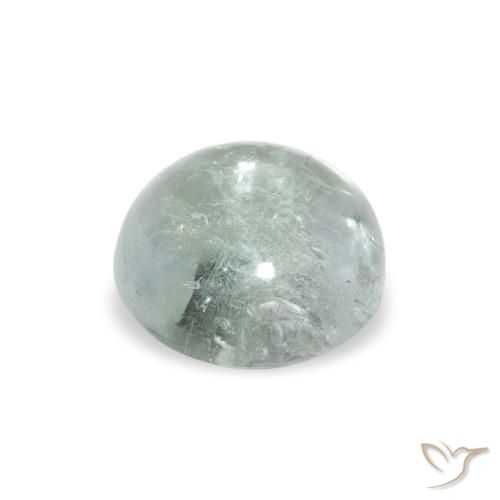 Turmalina Medium Light Green Natural 0.95ct, Redondo, Transparente
