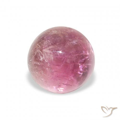 Turmalina rosa médio Natural 1.51ct, Redondo, Transparente
