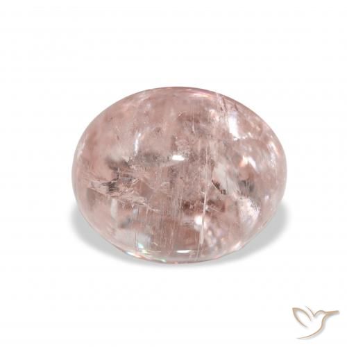 4.25ct Natural rosa médio Turmalina, oval, Transparente