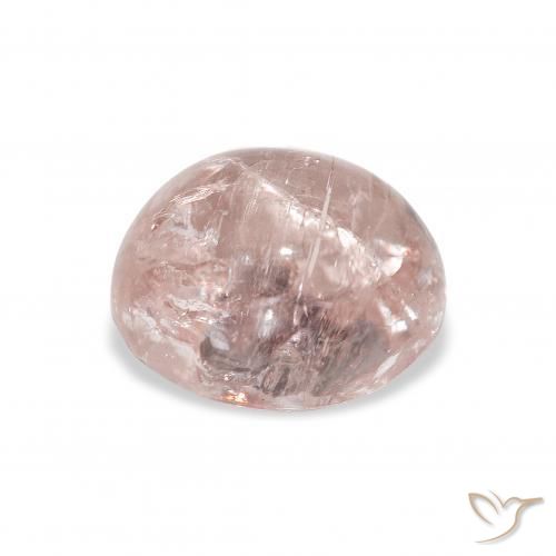 Turmalina rosa médio Natural 4.25ct, oval, Transparente