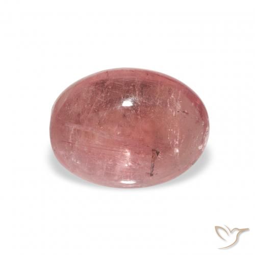 1.34ct Natural rosa médio Turmalina, oval, Transparente