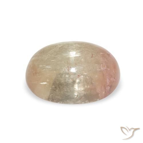 Turmalina rosa médio Natural 1.66ct, oval, Transparente