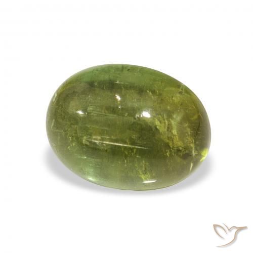 Turmalina Verde floresta Natural 1.89ct, oval, Transparente