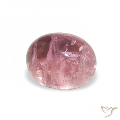 Turmalina Luz rosa Natural 1.35ct, oval, Transparente