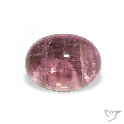1.13ct Natural Rosa quente Turmalina, oval, Transparente