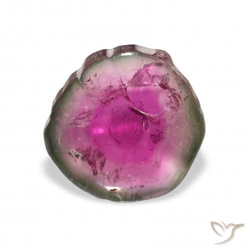 Turmalina Melancia Natural 2.53ct, Chique, Transparente
