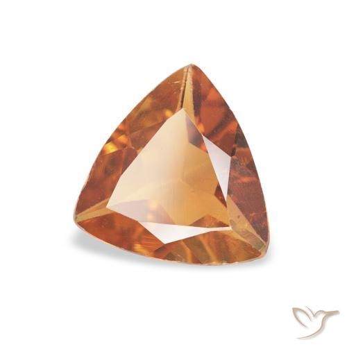 Turmalina Laranja Médio Natural 0.68ct, Trilhão, VS