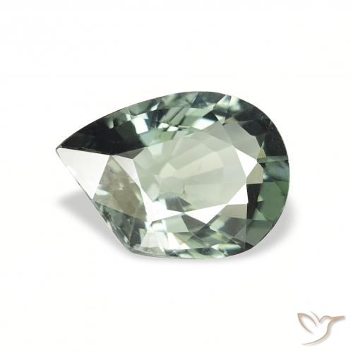 1.03ct Natural Verde Terroso Turmalina, Chique, VS