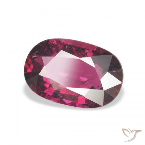 Turmalina Medium Dark-Purple Natural 2.04ct, oval, VS-SI