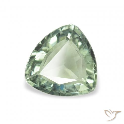 Turmalina Verde Musgo Natural 0.98ct, Trilhão, VVS