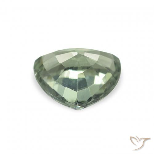 Turmalina Verde Musgo Natural 0.98ct, Trilhão, VVS