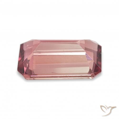 Turmalina Luz rosa Natural 2.49ct, Corte Octógono / Esmeralda, VVS-VS