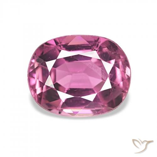 1.65ct Rosa quente Turmalina, oval, VVS-VS