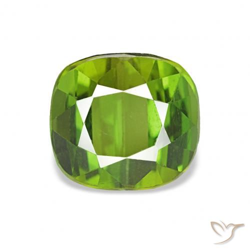1.98ct verde vivo Turmalina, Almofada, VVS-VS
