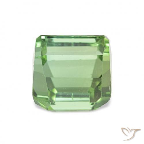 Turmalina Pêra Pêra Verde Natural 2.89ct, Corte Octógono / Esmeralda, VVS-VS