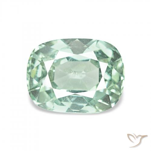 1.95ct Menta verde Turmalina, Almofada, VS