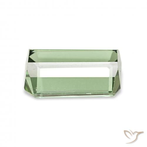 Turmalina Verde Pêra Claro Natural 2.04ct, Corte Octógono / Esmeralda, VS