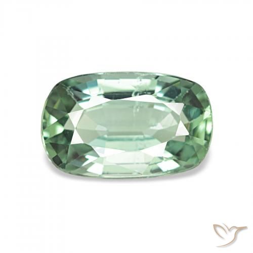 1.42ct Menta verde Turmalina, Corte Esmeralda, VS