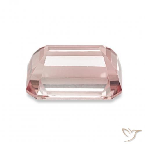 Turmalina Luz rosa Natural 2.41ct, Corte Octógono / Esmeralda, VVS-VS