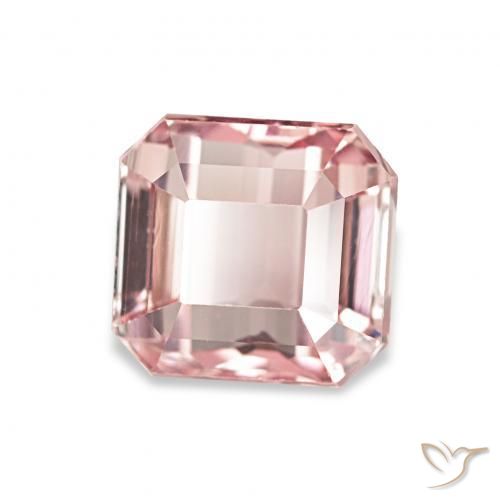 Turmalina Luz rosa Natural 1.81ct, Corte Octógono / Esmeralda, VVS
