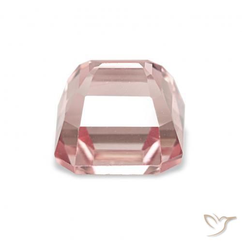 Turmalina Luz rosa Natural 1.81ct, Corte Octógono / Esmeralda, VVS