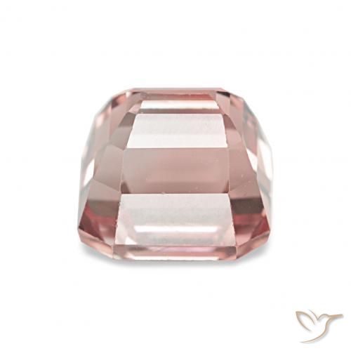 Turmalina Rosa Terroso Natural 2.29ct, Corte Octógono / Esmeralda, VVS