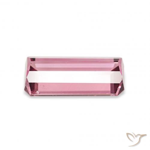 Turmalina Luz rosa Natural 1.42ct, Corte Octógono / Esmeralda, VS