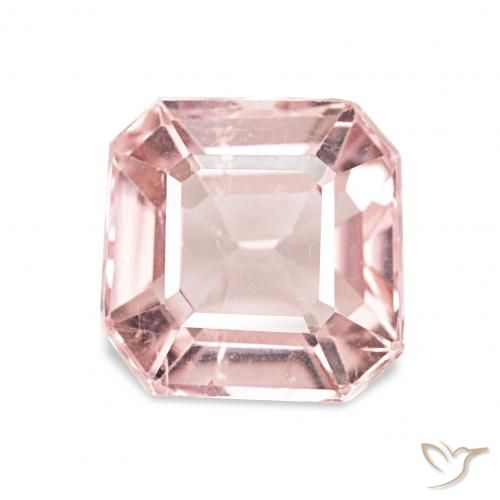 2.04ct Rosa Chiclete Claro Turmalina, Corte Esmeralda, VS