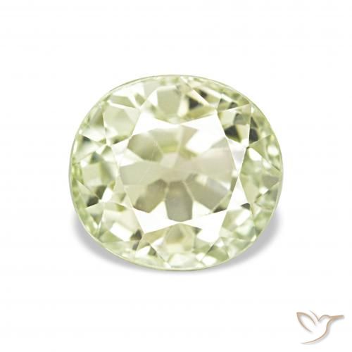 1.99ct verde quente Turmalina, oval, VS