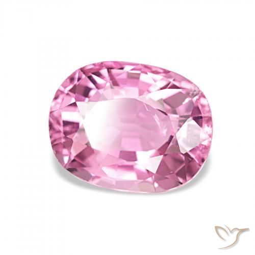 Turmalina Rosa Natural 1.56ct, Almofada, VS