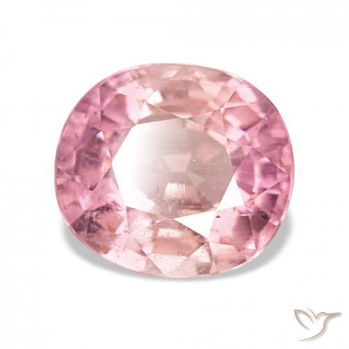 Turmalina Laranja Rosa Natural 2.96ct, oval, VS