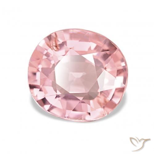 Turmalina rosa médio Natural 2.08ct, oval, VS