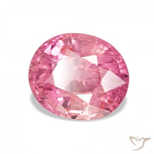 Turmalina Rosa chiclete Natural 2.73ct, oval, VS
