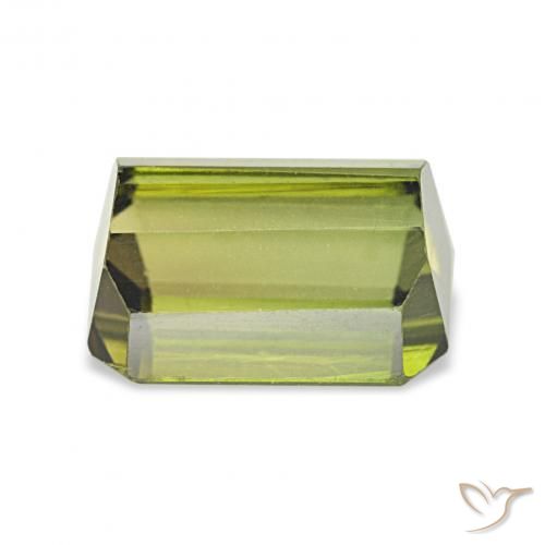 Turmalina Luz verde Natural 2.64ct, Corte Octógono / Esmeralda, VVS-VS